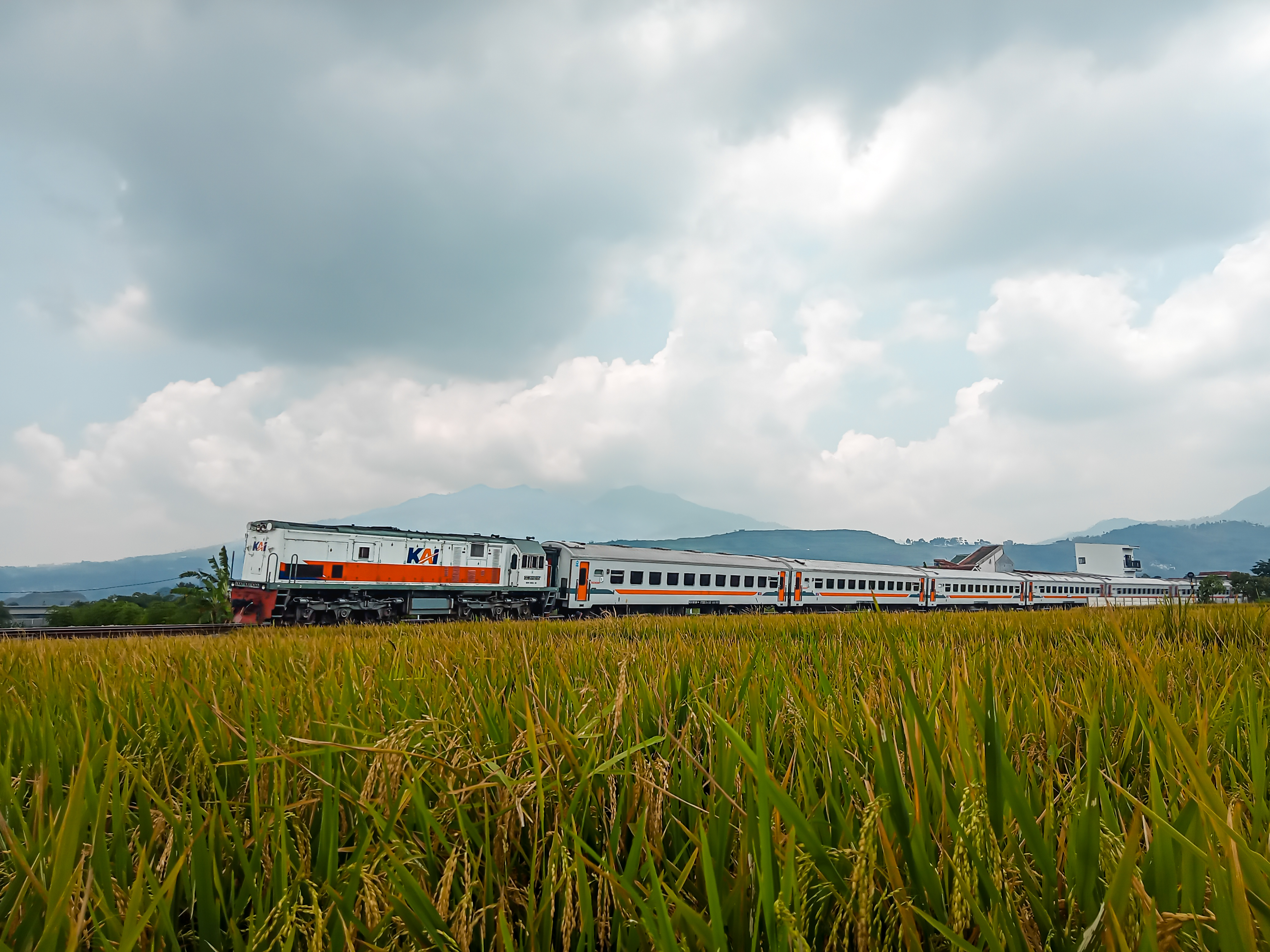 Meliuk menembus awan mendung di Cicalengka