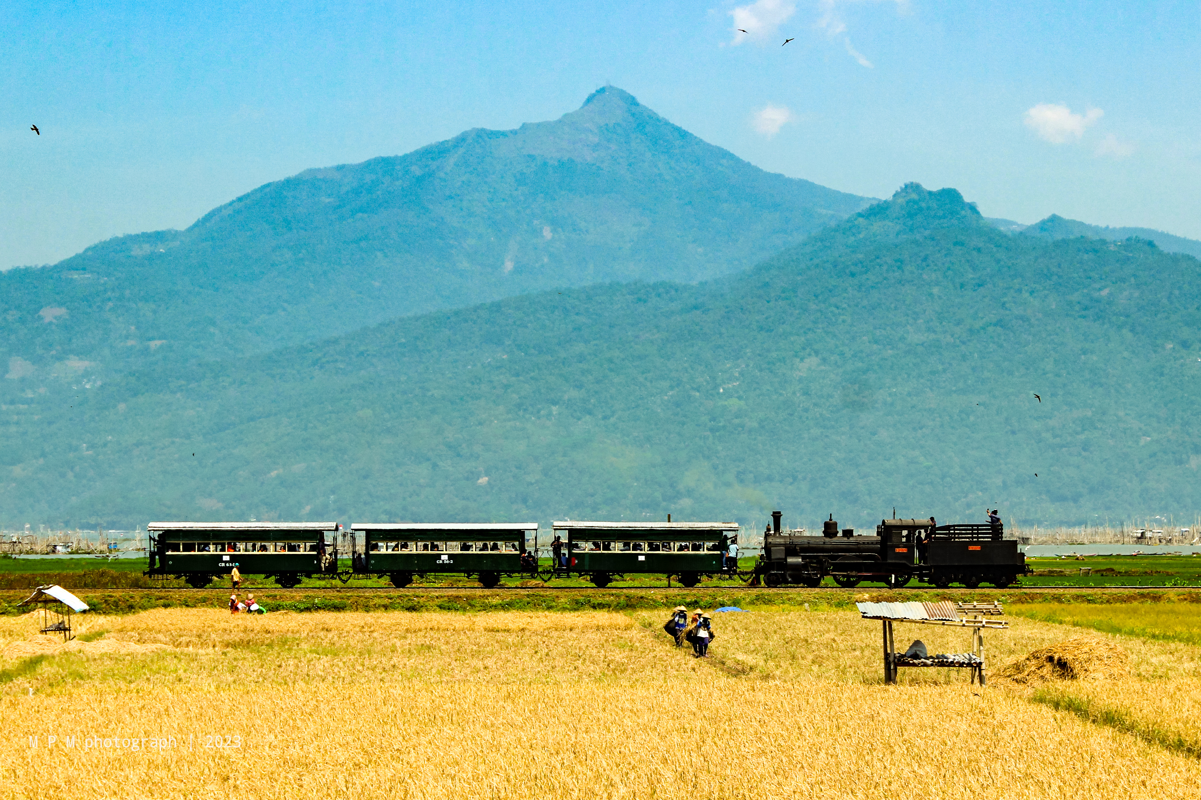 Roda uap dibawah kaki gunung Ungaran