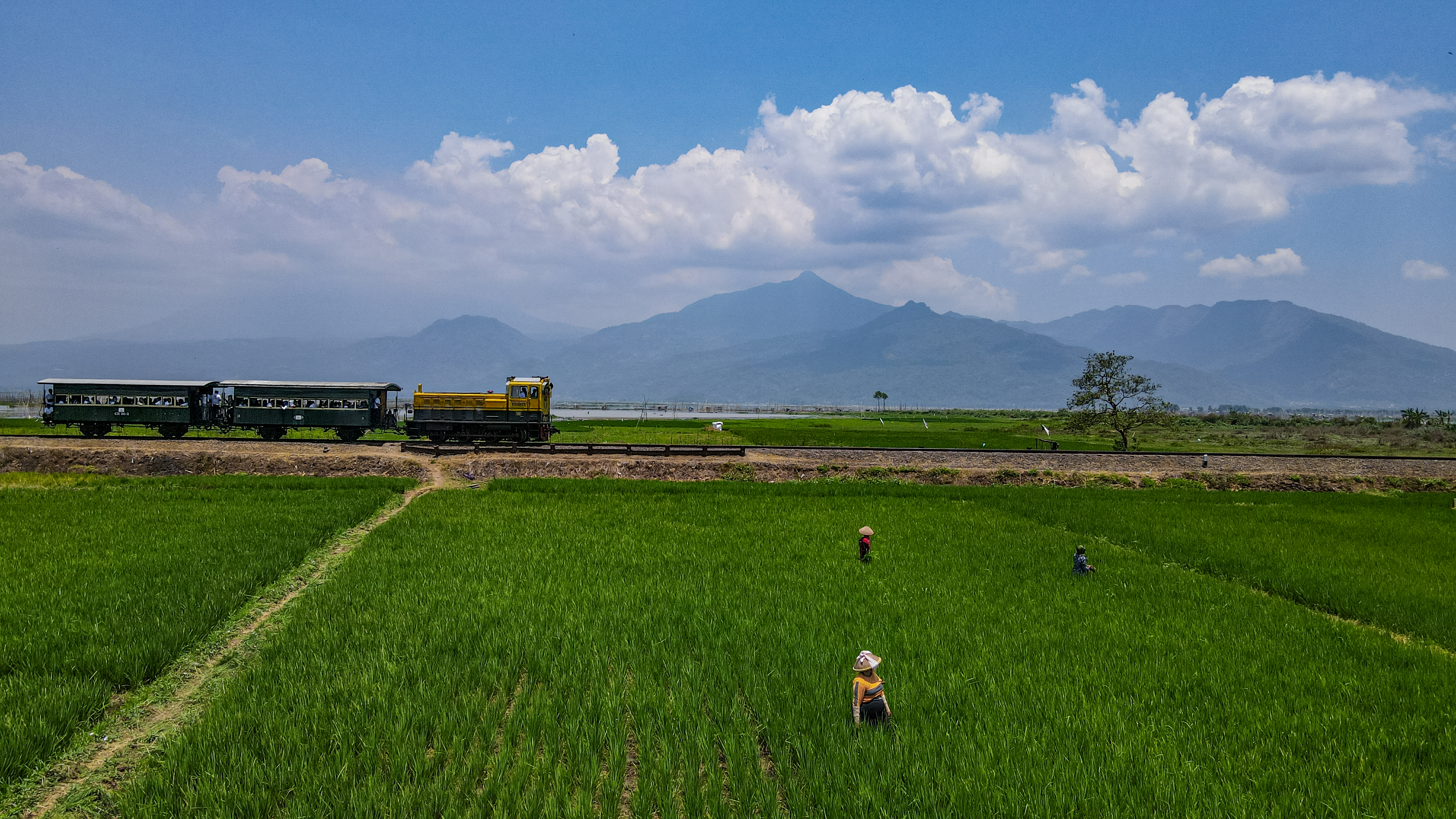 Lokomotif Diesel Vintage