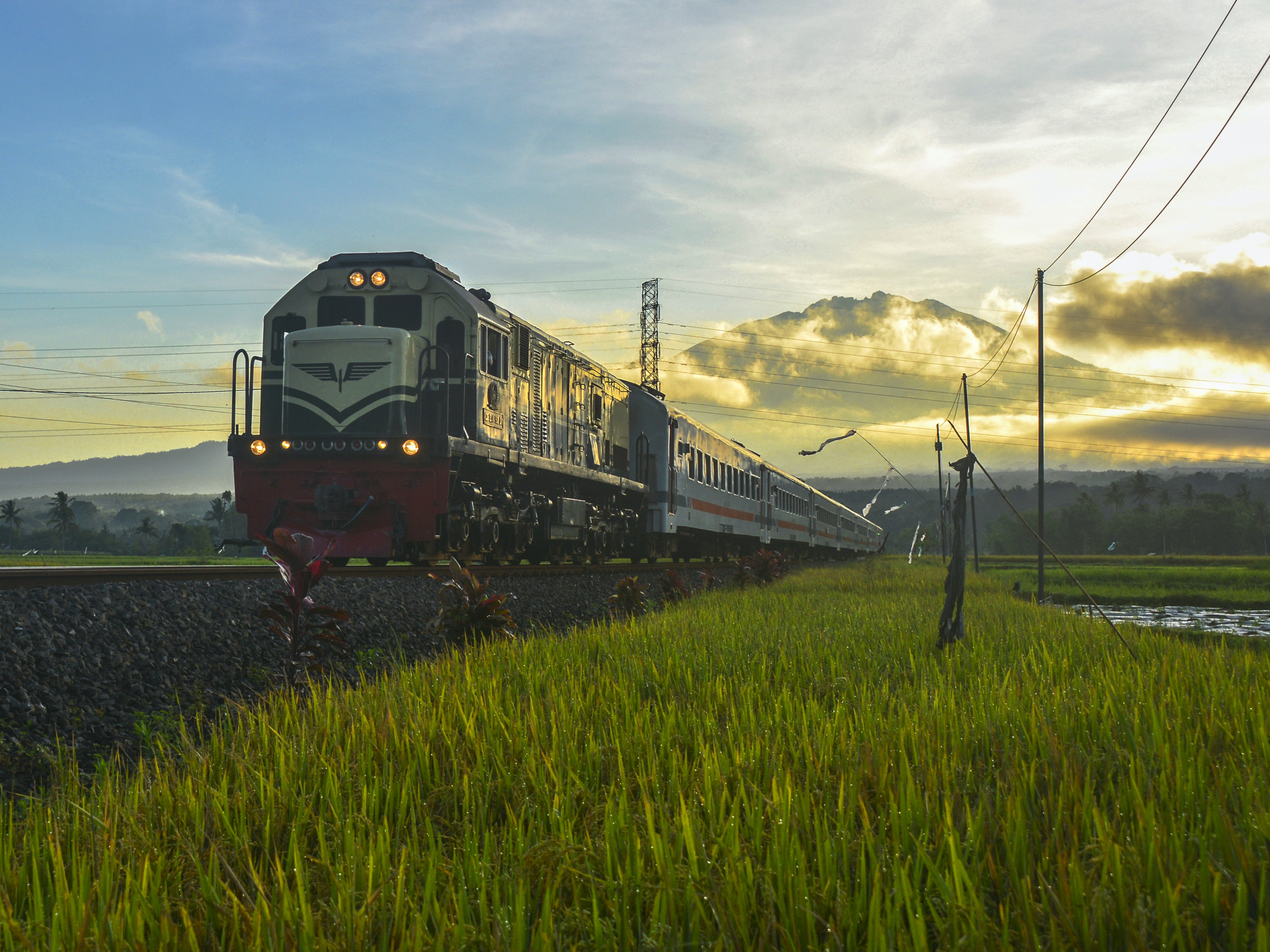 Kereta Pandanwangi Menuju Banyuwangi