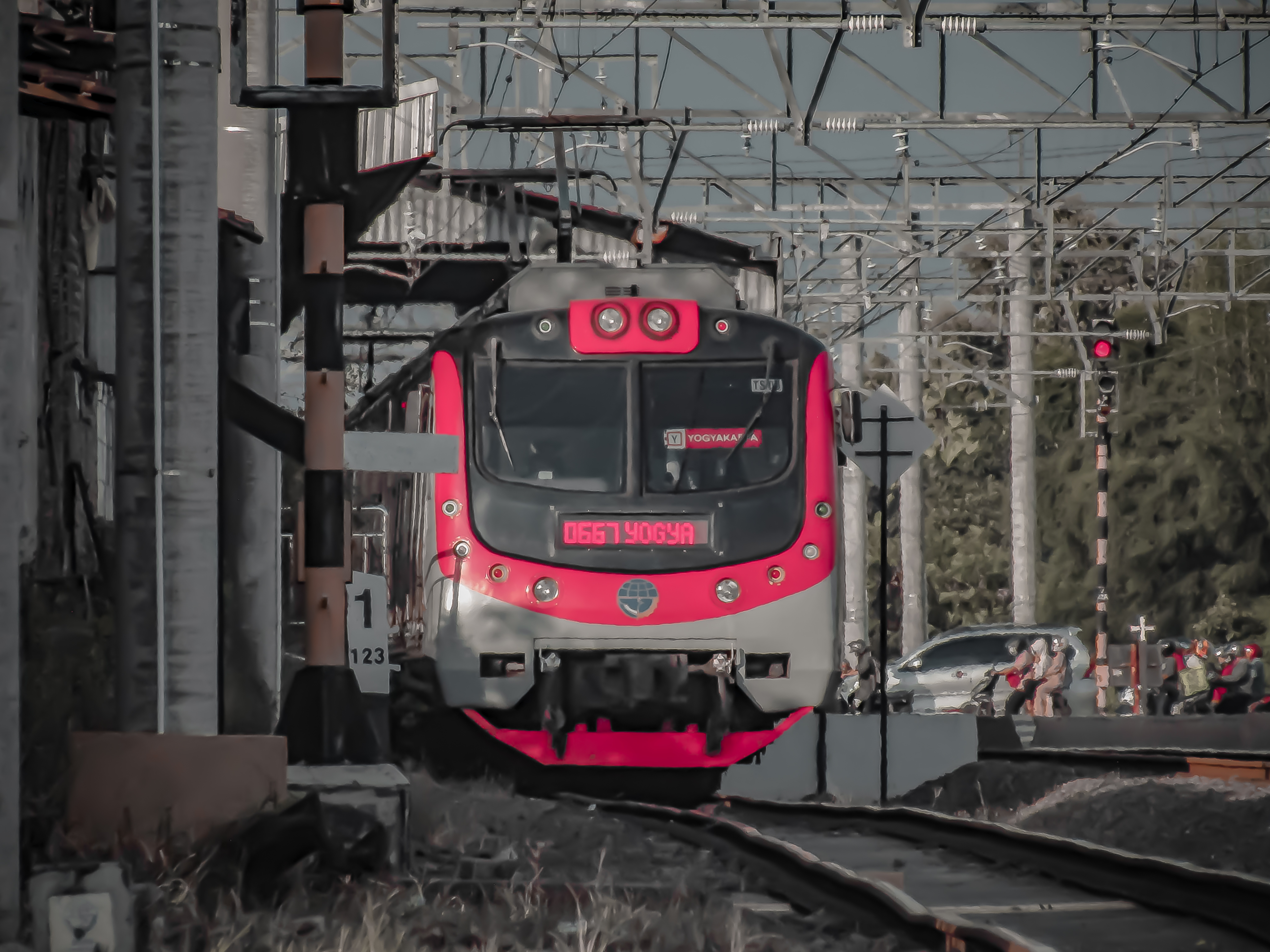 Keberangkatan Jalur 1