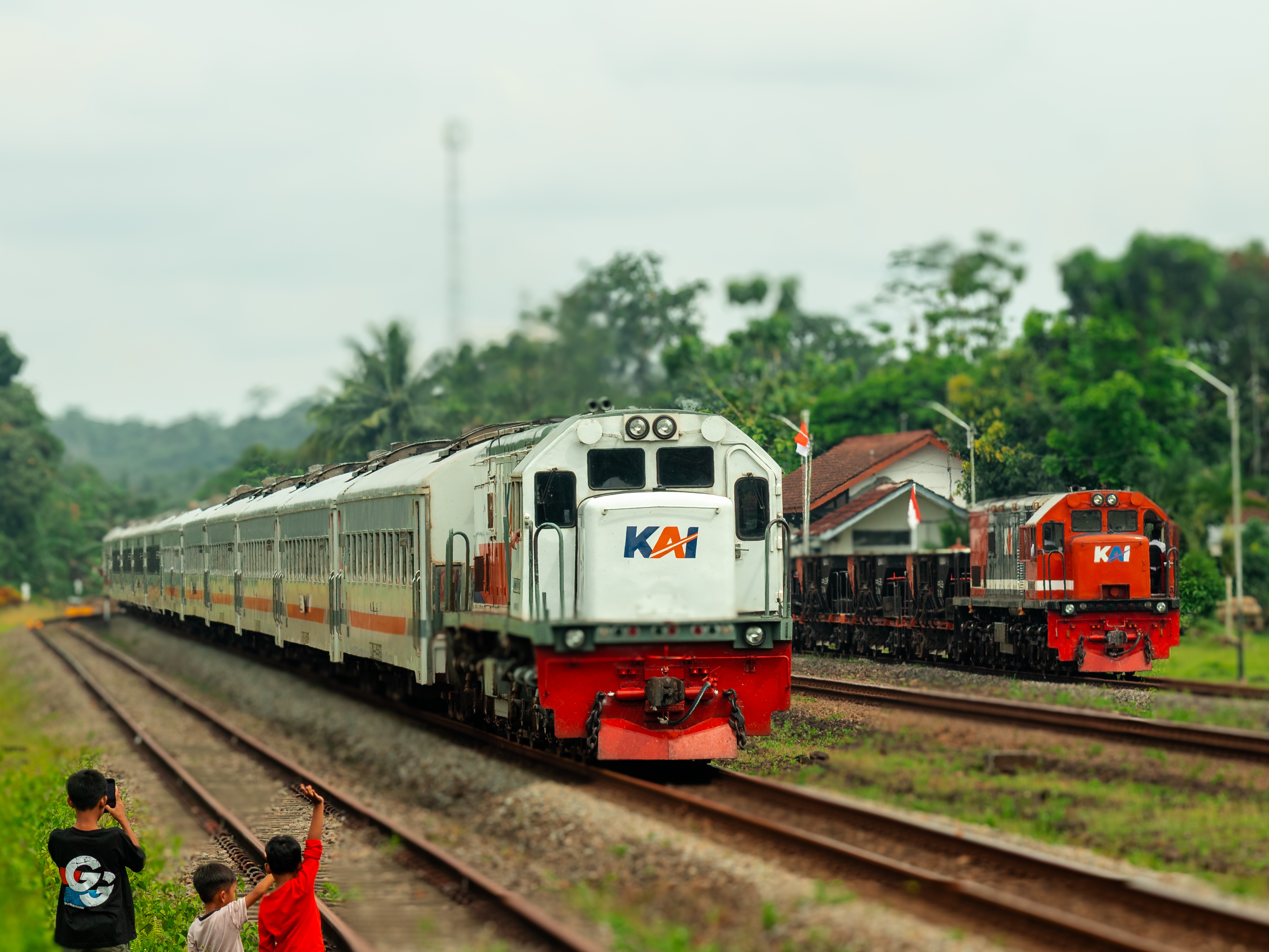 Semangat Merah Putih yang Ada di Lokomotif