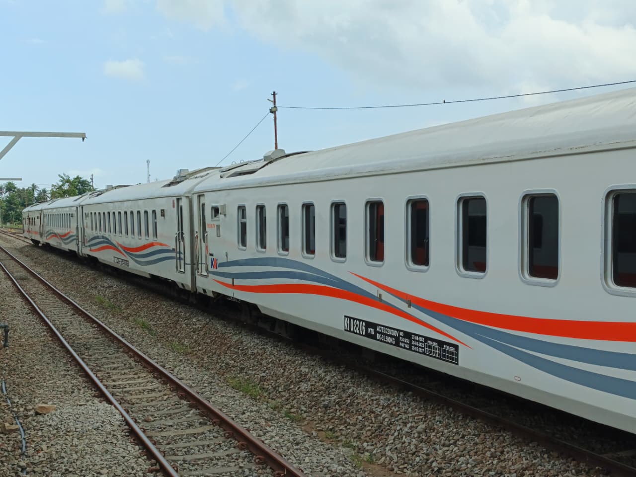 Rangkaian KA Mutiara Timur Fakultatif (tidak Beroperasi)