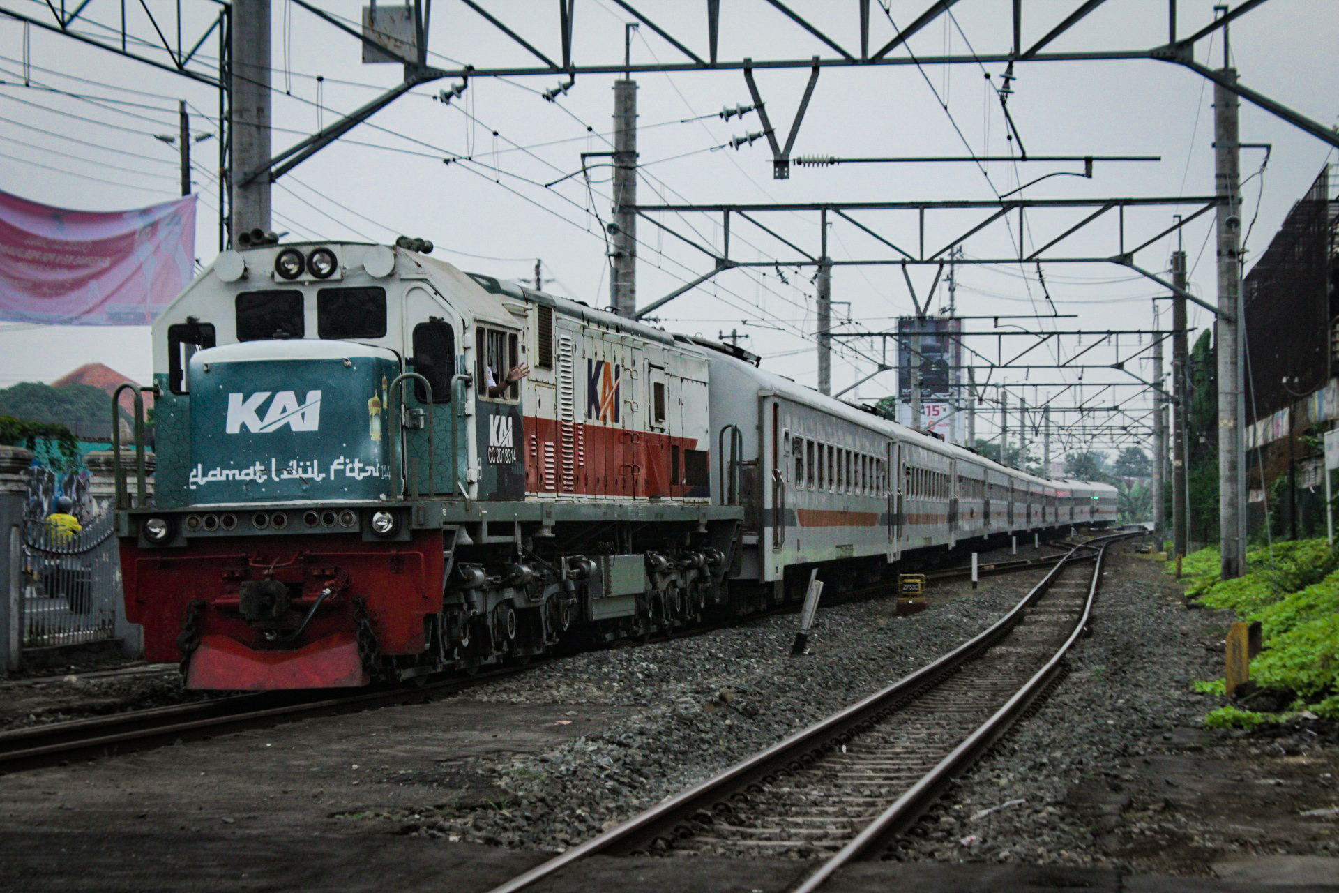 CC 201 83 14 - Depo PWT Lokomotif CC 201 83 14  di Depo Induk PWT - Purwokerto