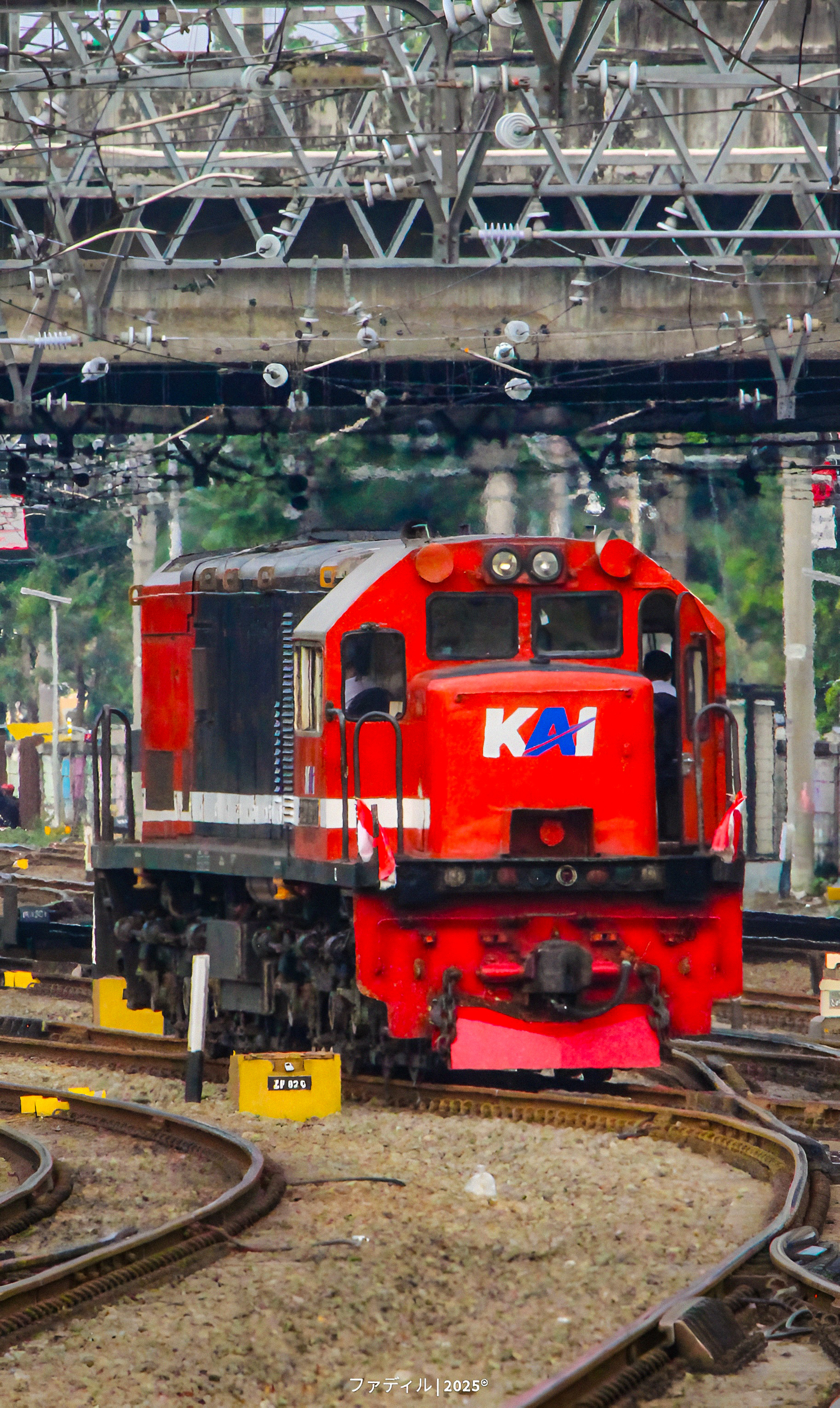 Pulang Dipo Lokomotif Cipinang