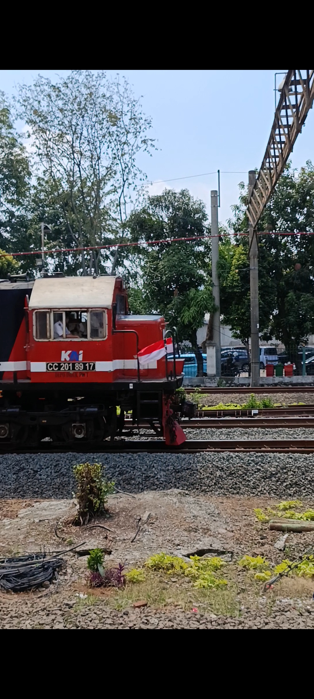 CC 2018917 di Stasiun Bekasi