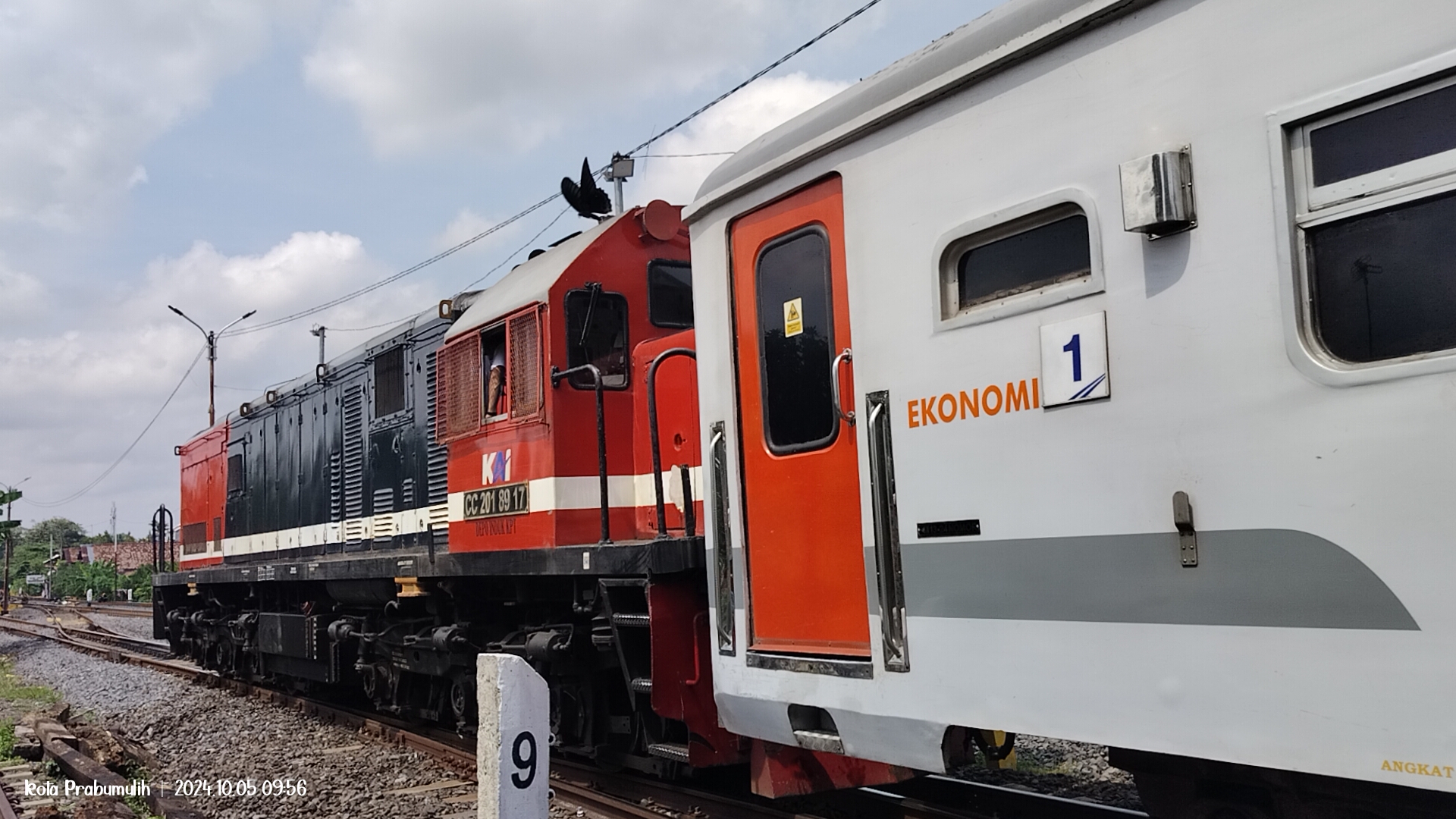 CC 201 89 17 ketika masih di divre 3