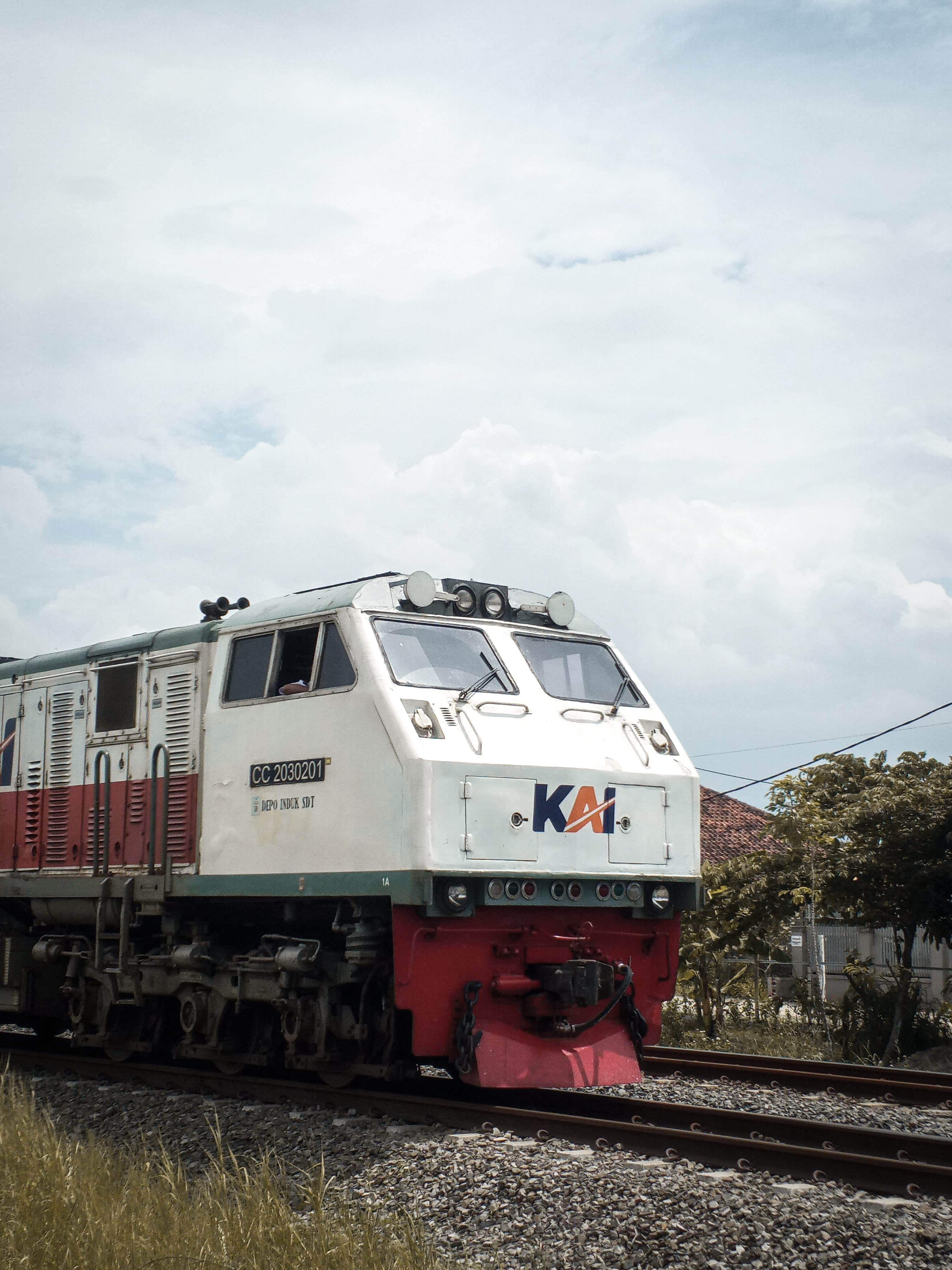 CC 203 02 01 - Depo PWT Lokomotif CC 203 02 01 livery Default di Depo Induk PWT - Purwokerto