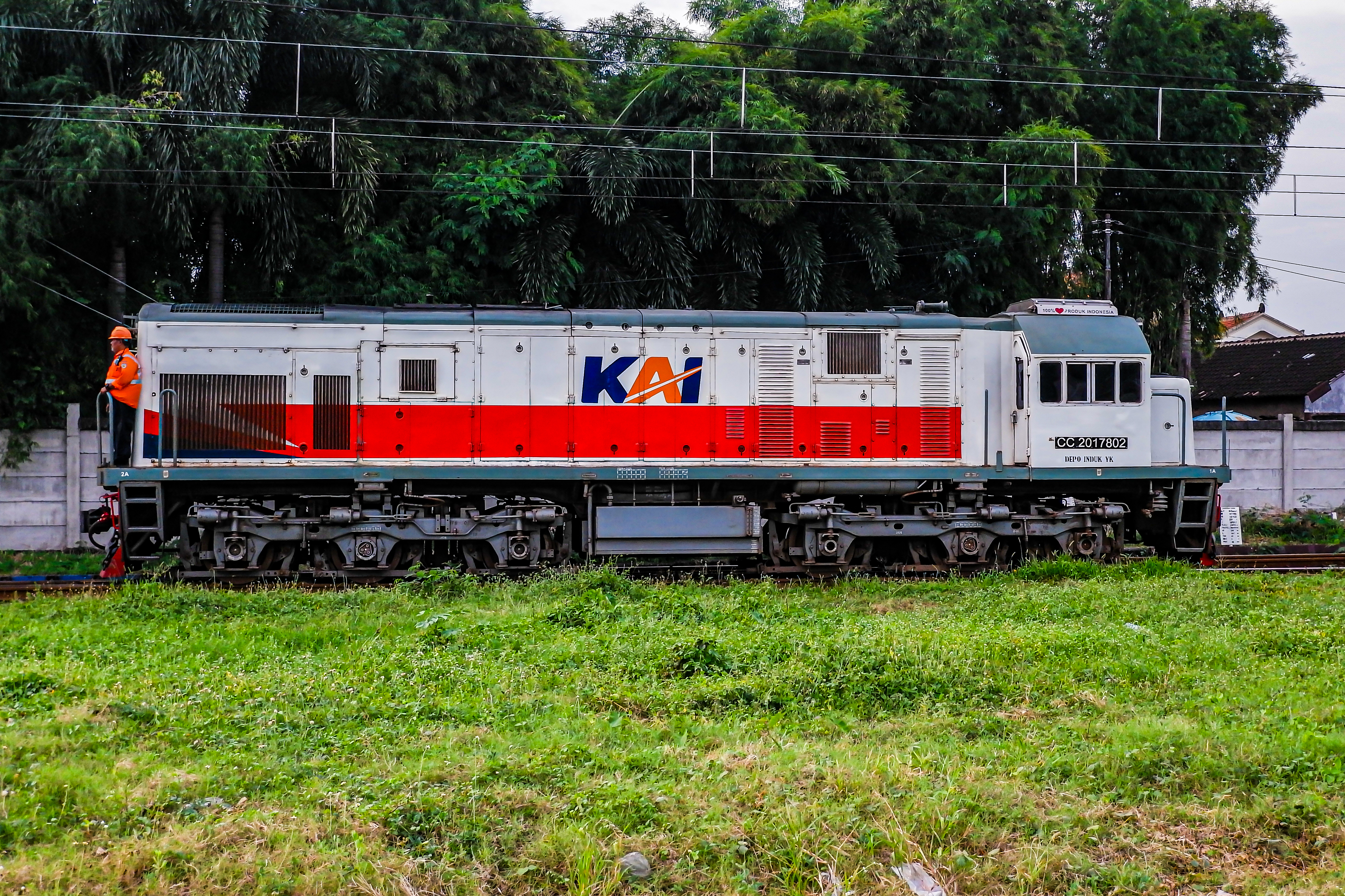 CC 201 78 02 - Depo YK Lokomotif CC 201 78 02 livery Default di Depo Induk YK - Yogyakarta
