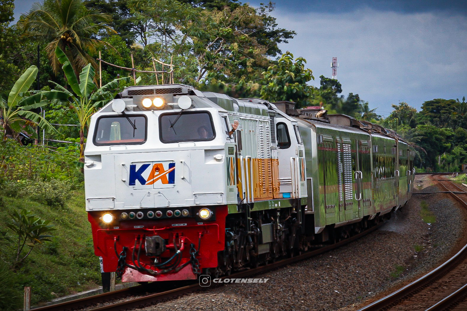 CC 206 13 27 - Depo YK Lokomotif CC 206 13 27  di Depo Induk YK - Yogyakarta