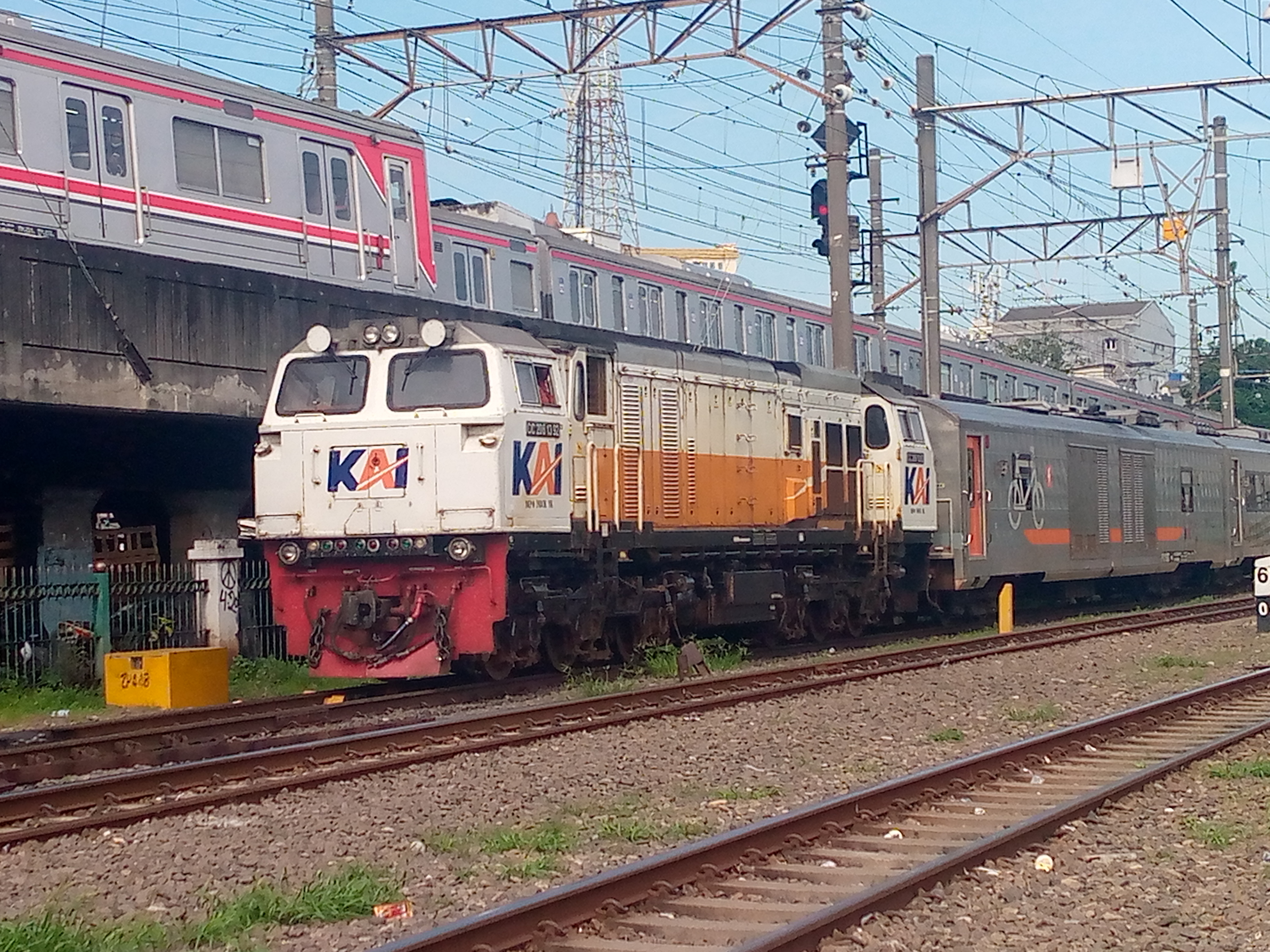 CC 206 13 92 - Depo YK Lokomotif CC 206 13 92  di Depo Induk YK - Yogyakarta