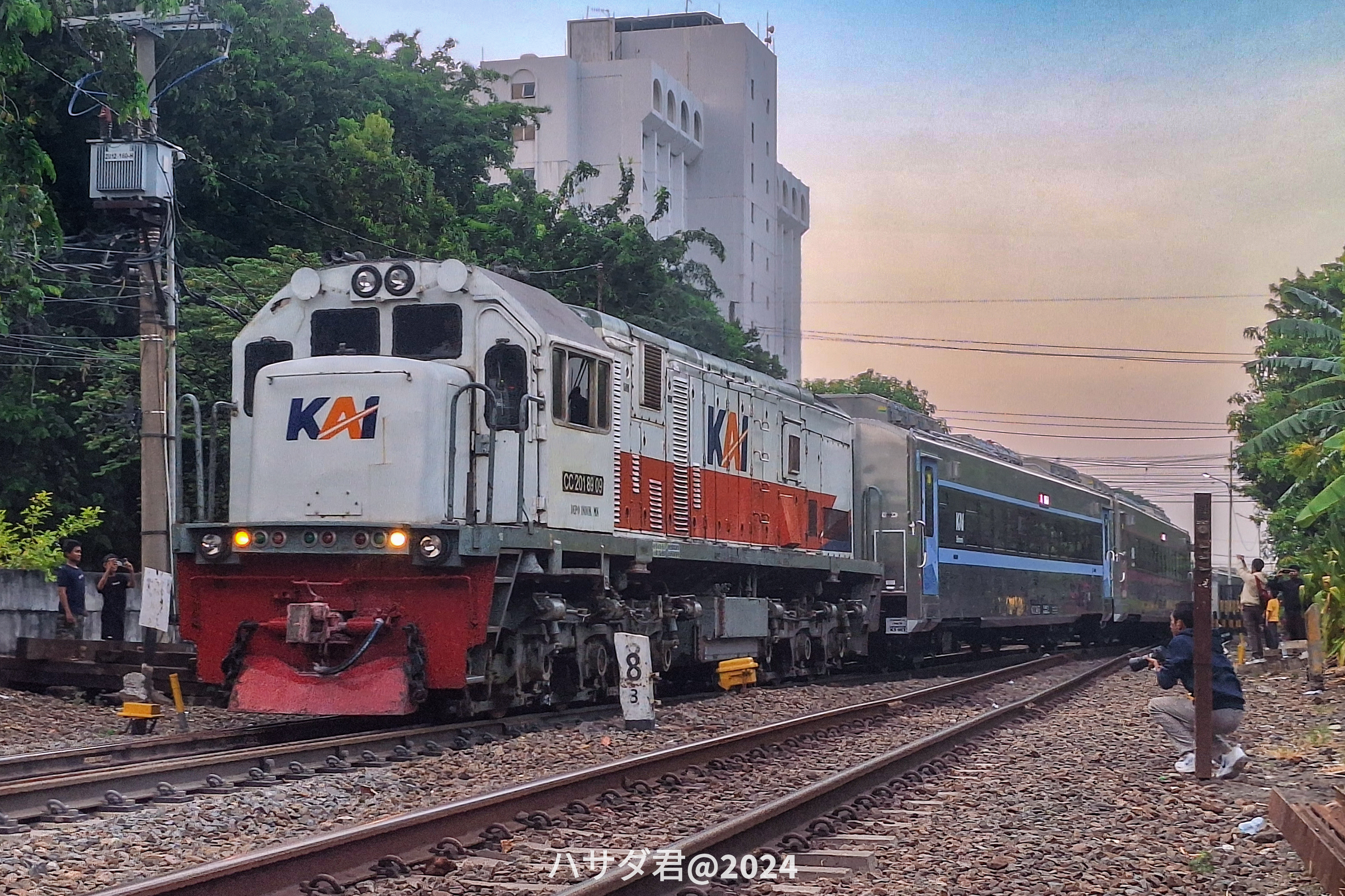 CC 201 89 09 menghela KLB Kirim Rangkaian SSNG