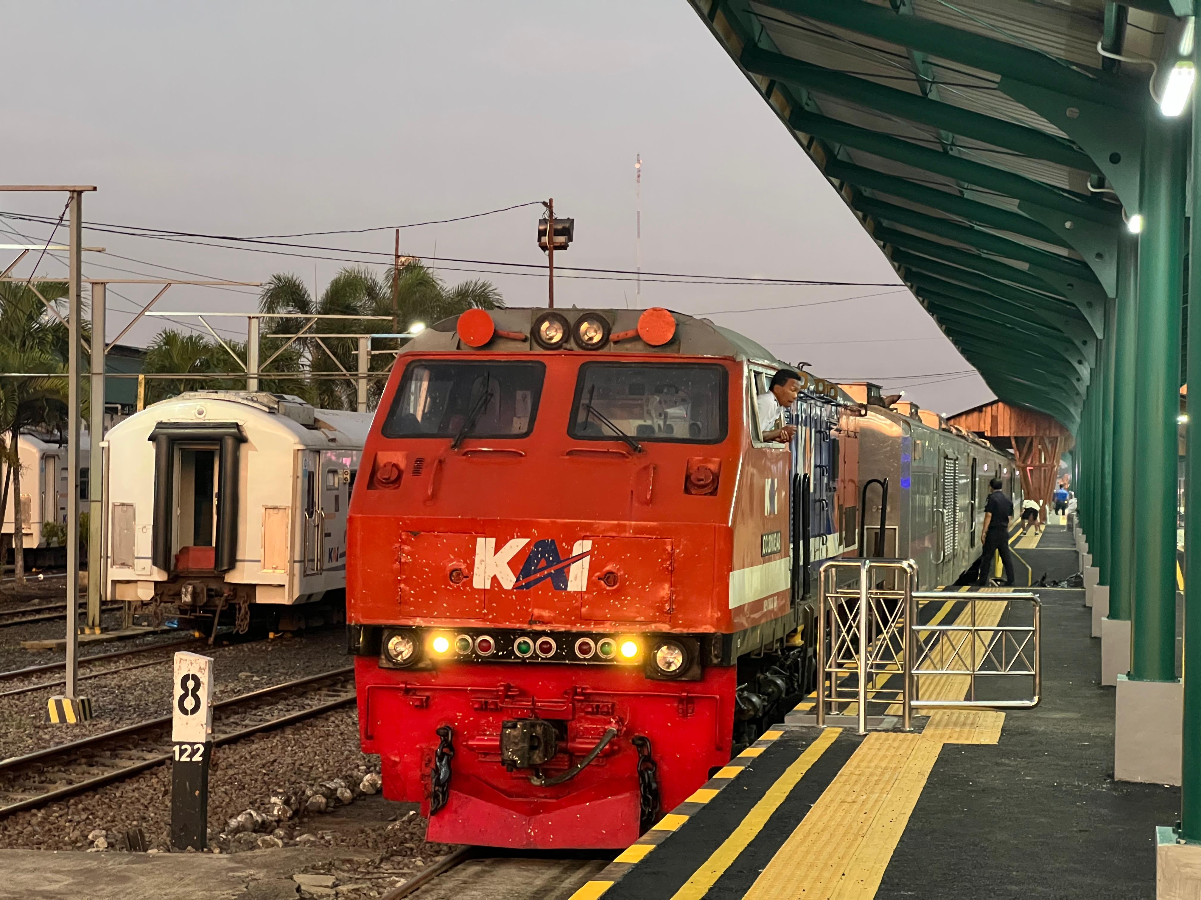 Di Stasiun Blitar