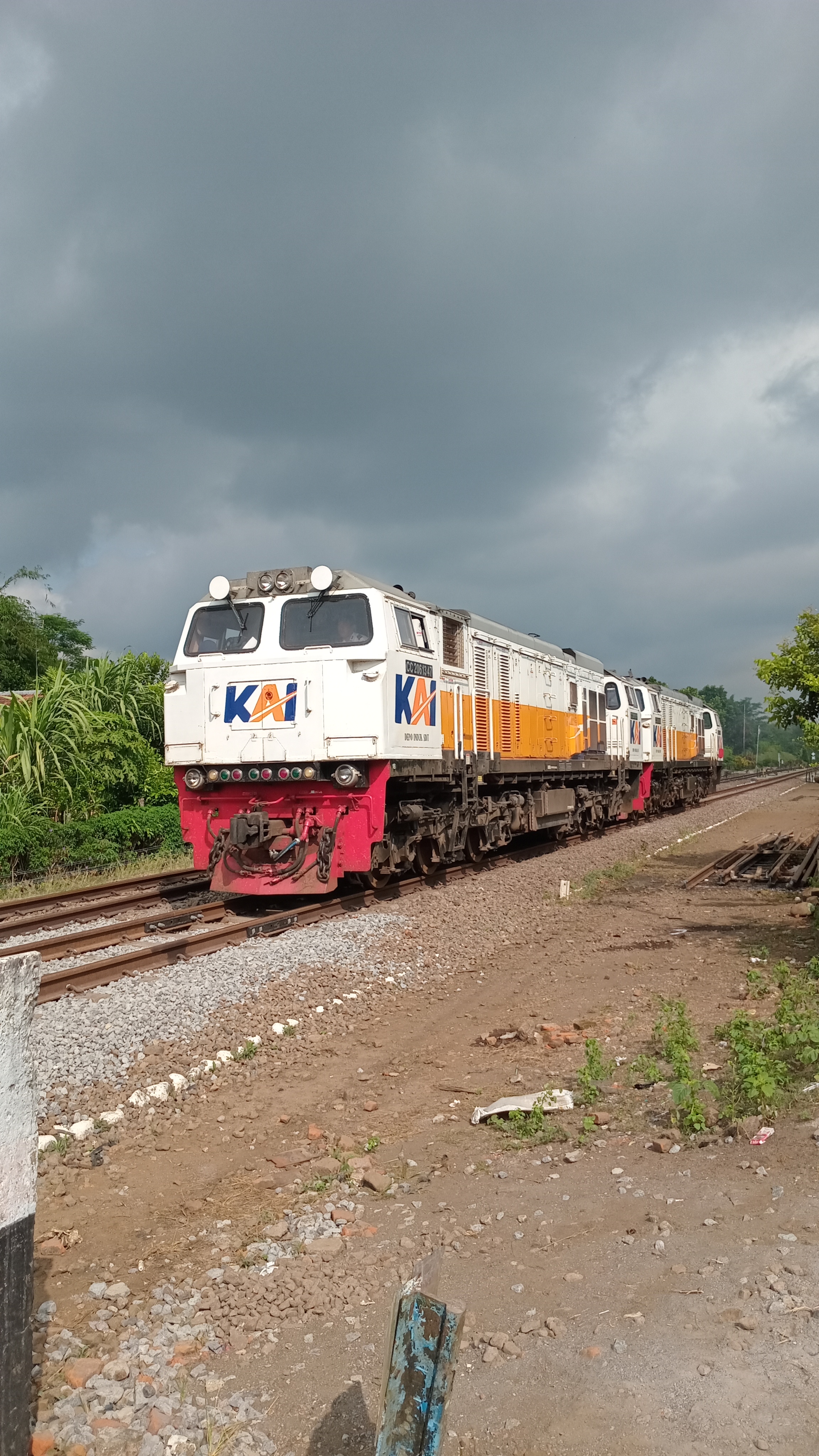 CC 206 13 47 - Depo BD Lokomotif CC 206 13 47 livery Default di Depo Induk BD - Bandung