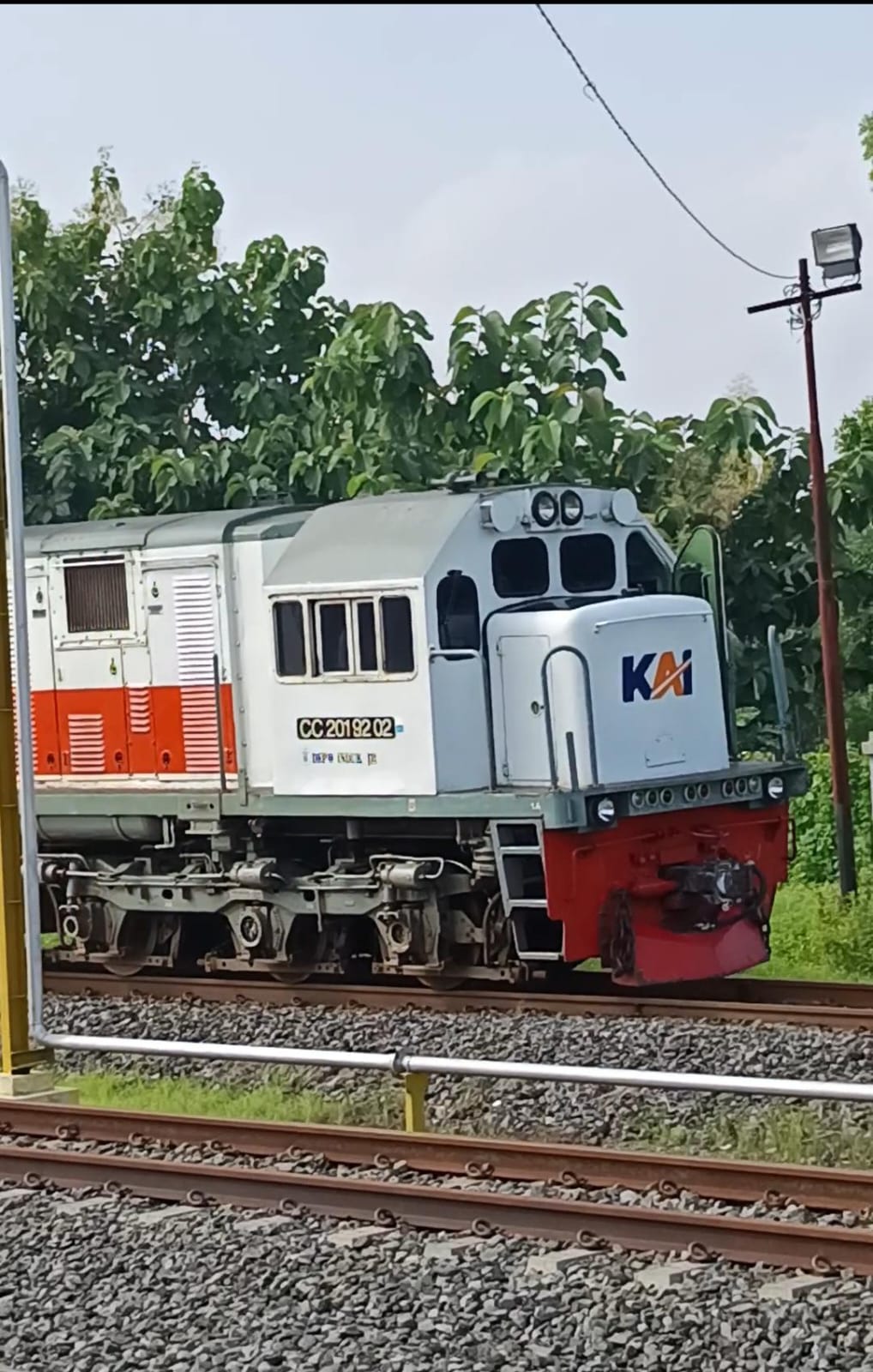 CC 201 92 02 - Depo JR Lokomotif CC 201 92 02 di Depo Induk JR - Jember