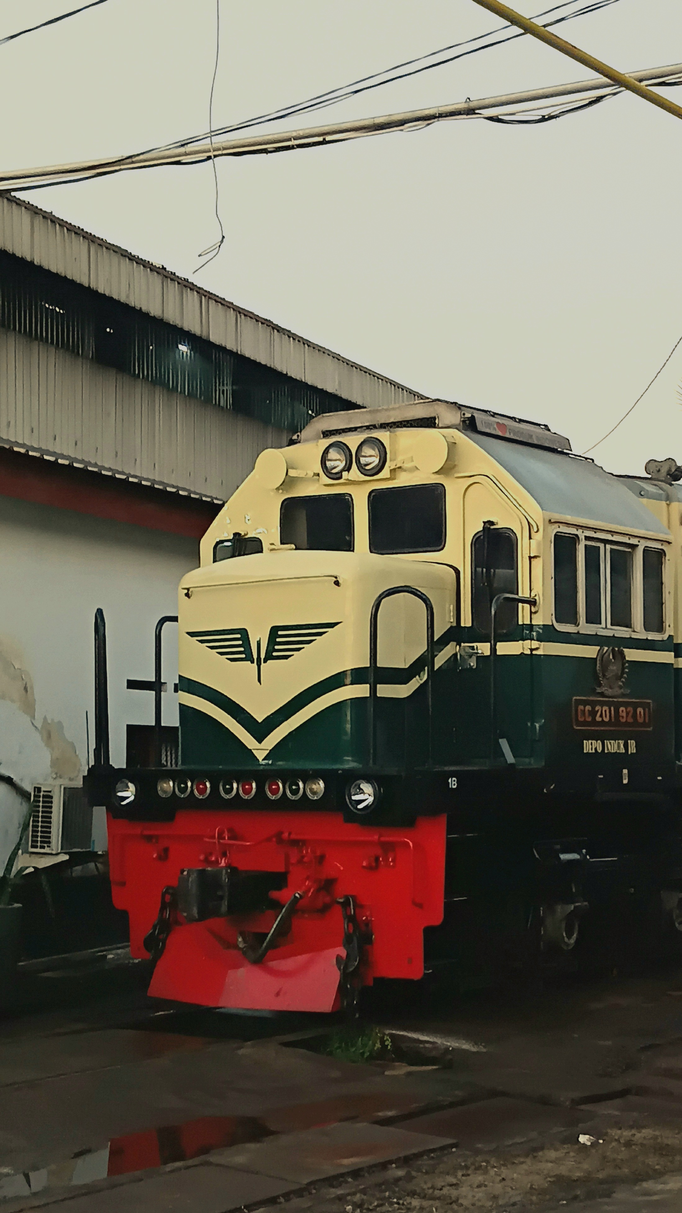 CC 201 99 01 - Depo JR Lokomotif CC 201 99 01 di Depo Induk JR - Jember