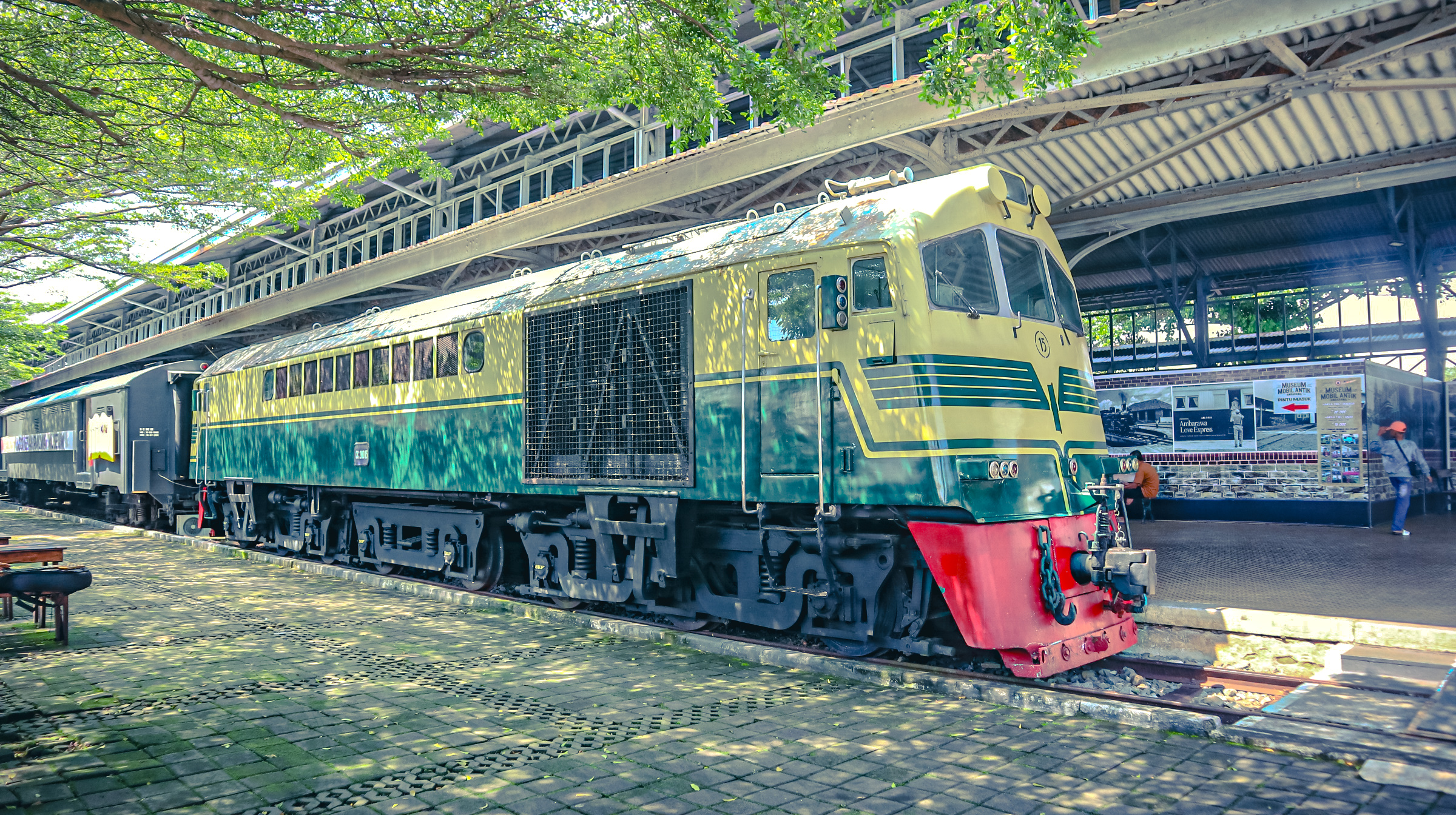 CC 200 15 di Museum Kereta Api Ambarawa