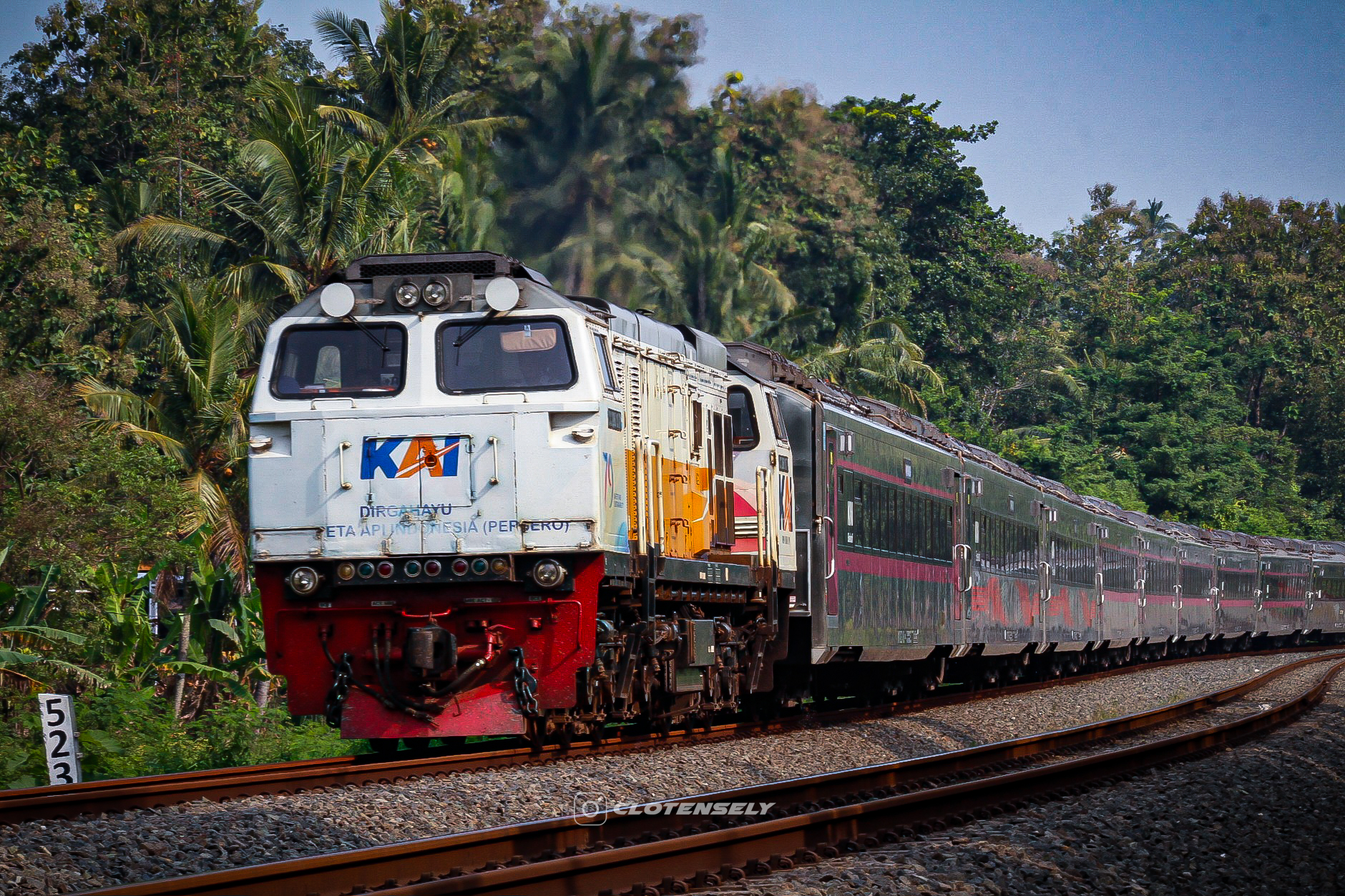 CC 206 13 51 - Depo CPN Lokomotif CC 206 13 51  di Depo Induk CPN - Jakarta