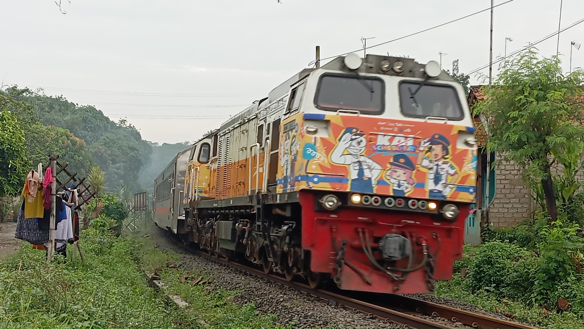 Melintasi sinyal muka St. Purwakarta