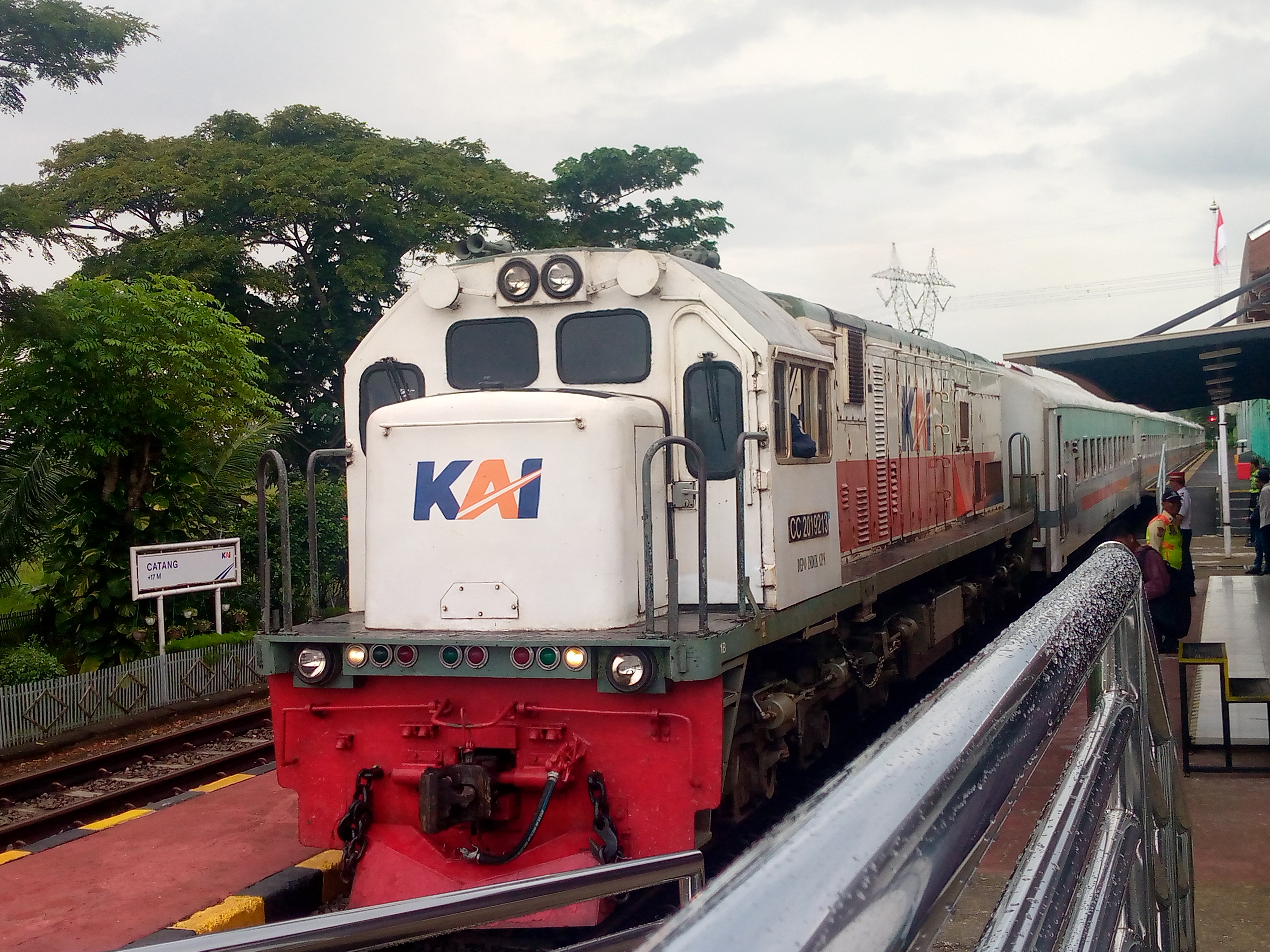 Memasuki stasiun CT