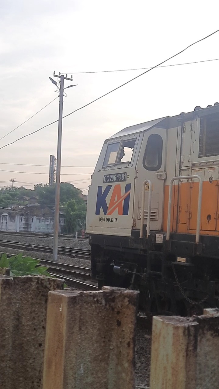 CC 206 13 91 - Depo CN Lokomotif CC 206 13 91 di Depo Induk CN - Cirebon