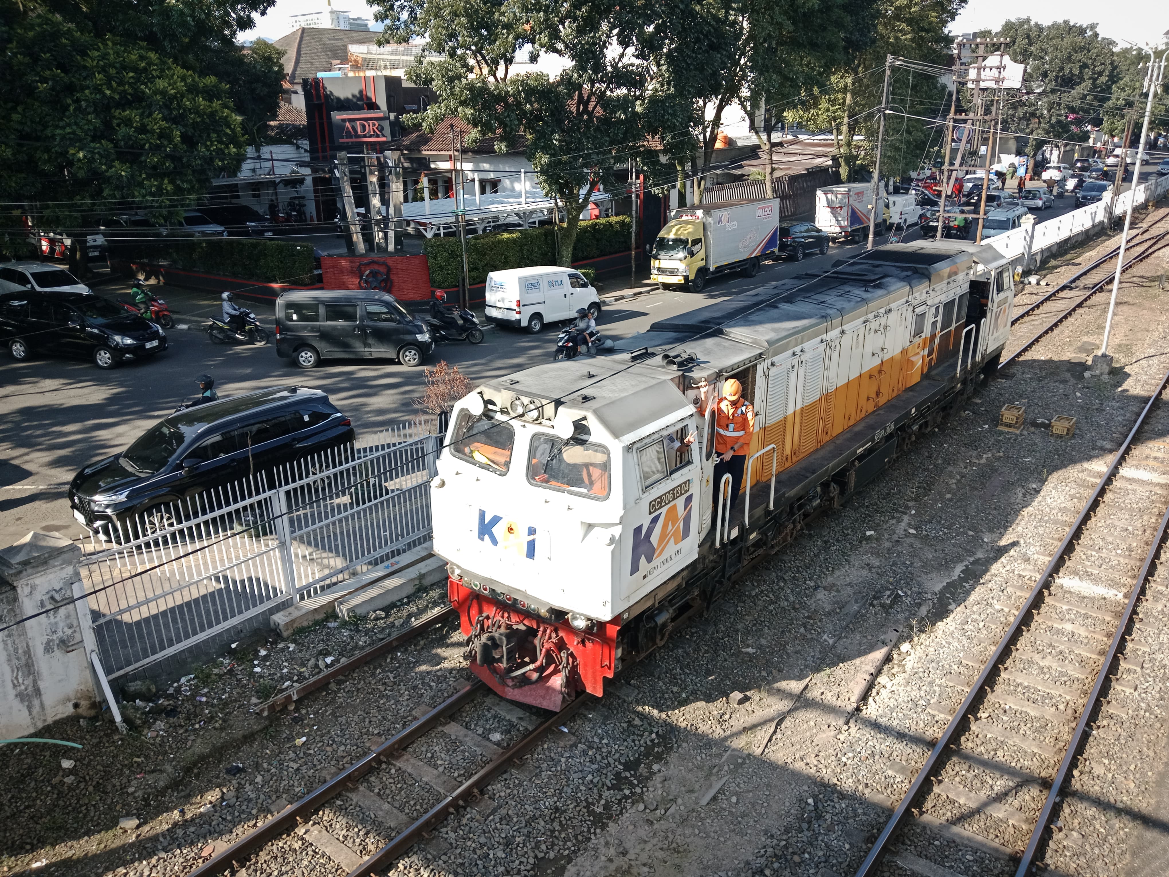 CC 206 13 04 - Depo SMC Lokomotif CC 206 13 04  di Depo Induk SMC - Semarang