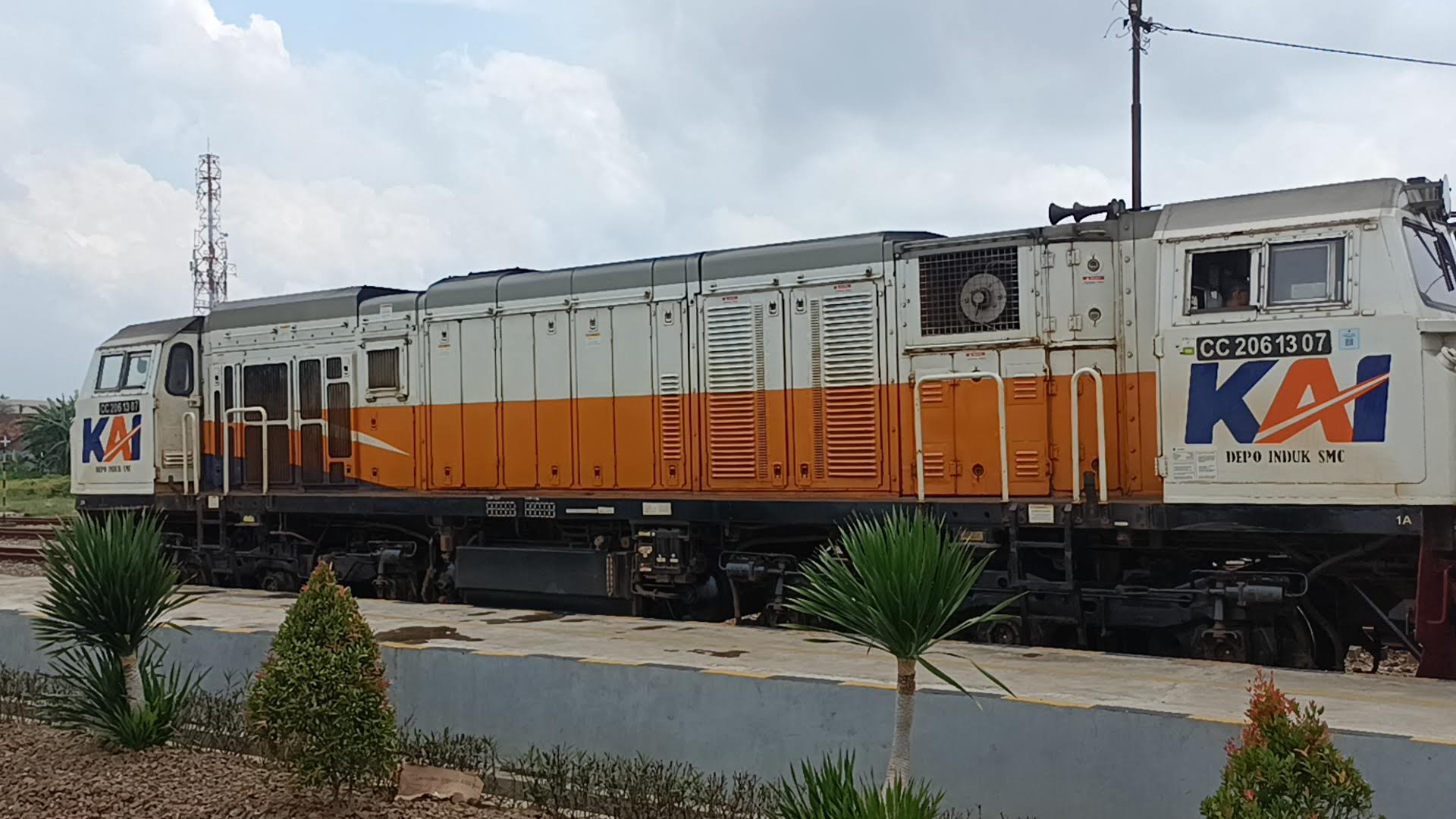 CC 206 13 07 at Cikampek